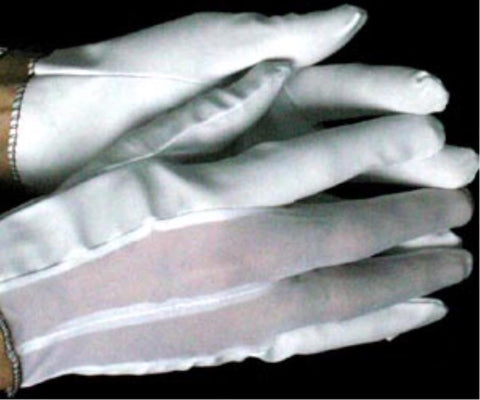 Lint-free gloves, with plastic palm